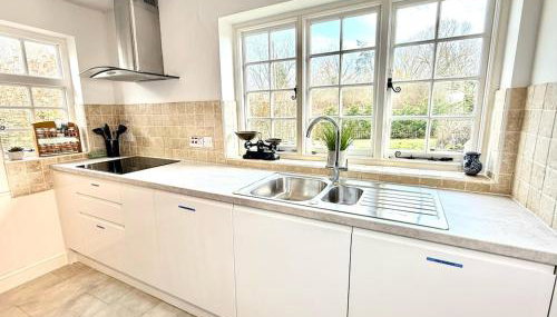 Swan Cottage 2-Bedroom-Netflix-Parking-Nature-Canal - Photo 5, stove, dishwasher