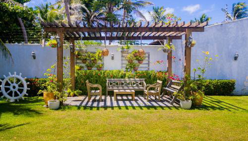 Belíssima casa na praia do Morro Branco - Foto 3, Garden