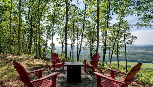 Peaceful Mountain Tiny Home with Breathtaking Valley Views & Fireplace Near Lookout Mountain, Menlo GA - Foto 4