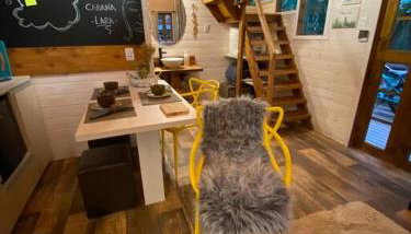 Cabana Lara, com lareira e muito estilo. - Foto 2