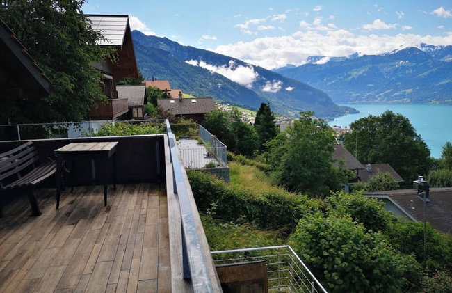 Chalet With Panoramic Views of the Mountains of the Oberland and Lake Thun - Foto 49