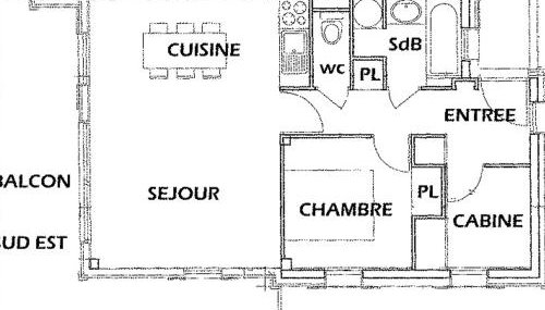 Les Saisies - Appartement 2P+Cabine pour 6/7 personnes - FR-1-293-365 - Foto 2