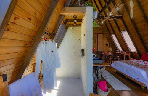 Chale Alcantara Jacuzzi, Lareira e Deck com Vista - Foto 26