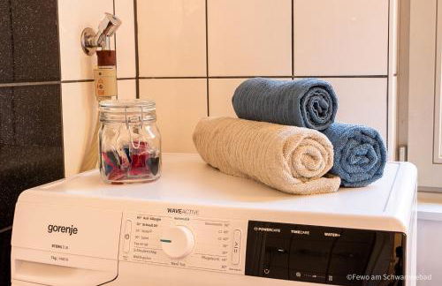 FEWO am Schwanseebad mit Garten - Ruhig, Familienfreundlich und Zentrumsnah - Foto 10