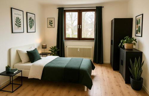 L21-Apartment Alsdorf, 2 Zimmer, 3 Betten, Standardisierte Ausstattung, ideal für Reisende, Pendler, Familien - Foto 1