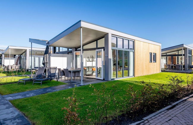 Modern Chalet With Beautiful Terrace, in Friesland - Foto 17