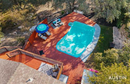 Pet Friendly 3BR 3BA Hill Country Home w Private Pool and Grill by Austin Vacay - Foto 7