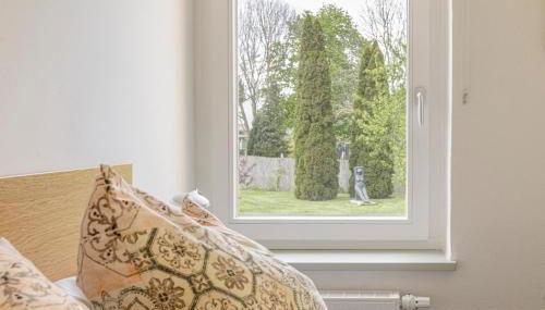 Apartment Premium im Gustav Seitz Gästehaus - Foto 5, Garden view