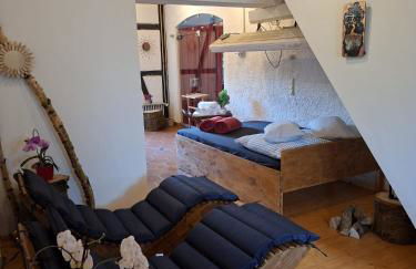 Ferienwohnung zum Forsthaus mit Sauna 180qm und Garten - Foto 19