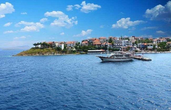 Balade en bateau pirate sur le lagon bleu de Chalcidique - Photo 6