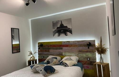 REZ de jardin moderne 4 chambres 8 personnes jardinet - Foto 9