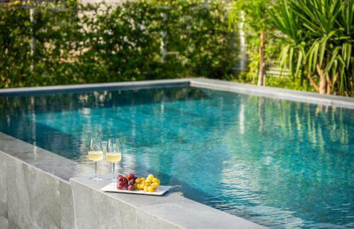 New LUXURY apartment with sea view and PRIVATE heated pool, 50m from the beach - Foto 13