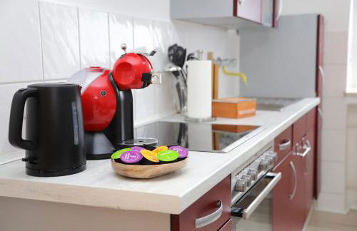 INDIVIDUAL APARTMENTS - Zentrale, ruhige Wohnung in Innenstadt - Küche, Parkplatz, Terrasse, SmartTV, Netflix - Foto 18