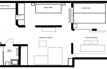Offen gestaltetes Design Apartment in Bad Wiessee, 350m vom See - Foto 11