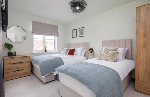 Luxuriou 5 Bedroom House By Homebird Property Management Short Lets & Serviced Accommodation Leeds With Private Parking & Free WiFi - Foto 28