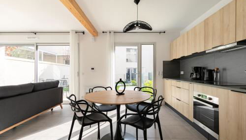 Jolie maison lumineuse de style industriel - Foto 4, stove, dishwasher