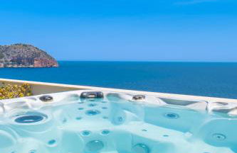 Can Ema, villa moderna con piscina frente al mar - Photo 26