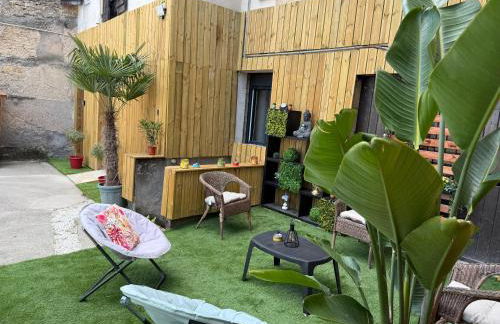 Escale au jardin des rêves terrasse parking privée 8 personnes - Foto 4