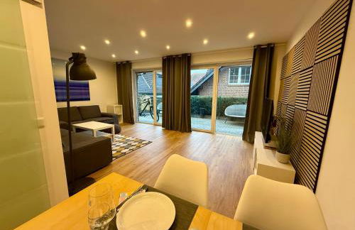 TelmiHome Brüggen, moderne Ferienwohnung mit Sonnenterrasse & Glasfaser-WLAN - Foto 8