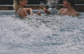 Wellness Apartment mit Sauna, Outdoor Whirlpool & Kamin - Foto 34