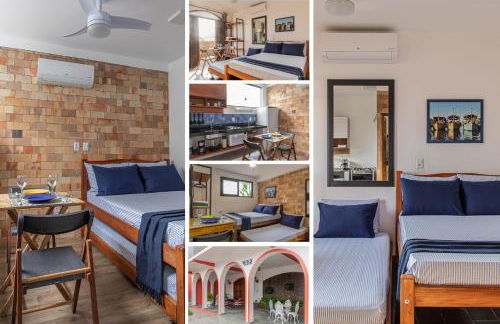 APART STUDIOS PONTAL - Aeroporto a 300 m - Praia 1,5 Km - Centro 2,5 Km - Cozinha Privativa - Mercado GBARBOSA e Padaria 450 m - Próx diversos Comércios a pé - Ar condic - Studios de 15 a 38 m2 Bem Equipados e Funcionais - Ideal Turismo e Trabalho - Foto 2