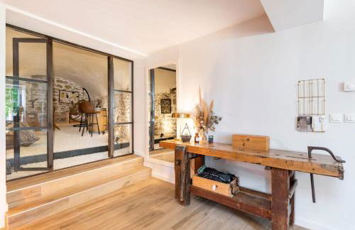 Les Pierres Sèches - house with pool and open view near the village - Photo 5