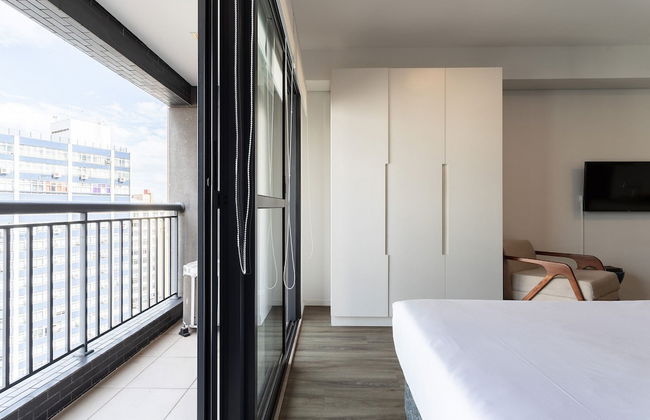 Setin Downtown Genebra by Viva - Apartamentos completos na Bela Vista com piscina - Foto 47