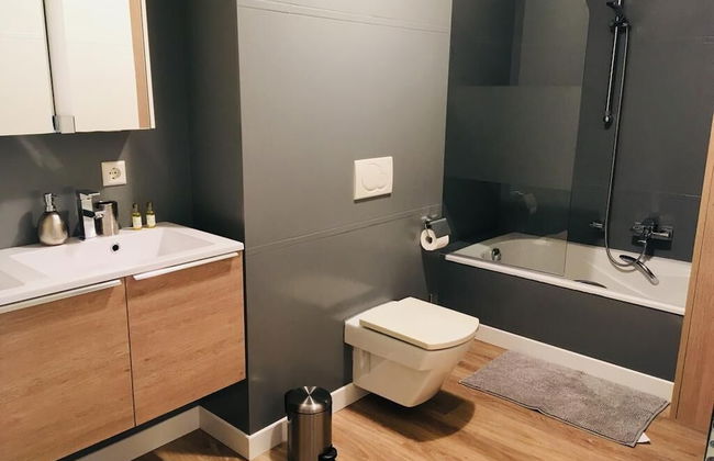 Large Art Deco Flat 100m2 in City Center - Parking - Photo 13