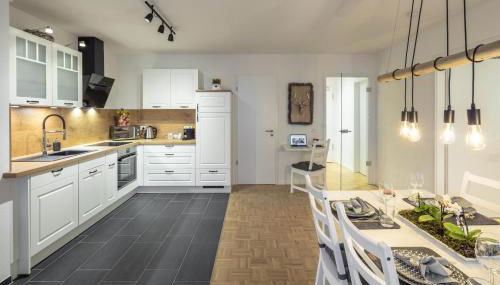 Acapella Suite Barcarolle 60qm, direkt am Weinberg, Altstadt, Netflix inklusive - Foto 5, stove, dishwasher, pet friendly, toaster, minibar
