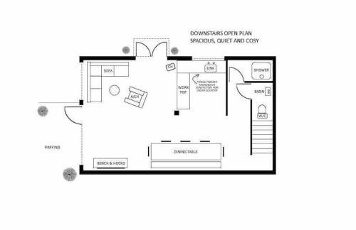 The Post Barn, beautiful barn conversion 10mins from Winchester - Foto 26