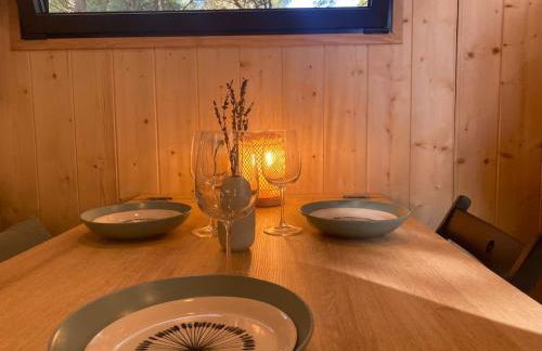 Tiny-House Grand Confort - Salle de bain italienne - Lit King - 10 min A7 - Foto 12