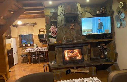 Domek Nad Rozlewiskiem z kominkiem - Foto 15