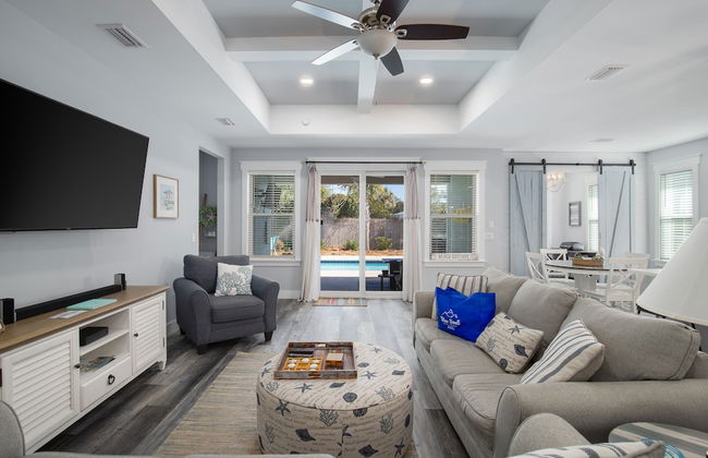 Gorgeous 3bd/2.5ba NEW Home w/ Private Heated Pool Steps From Beach! - Foto 8