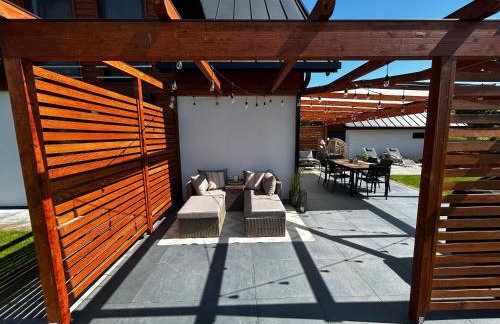 Lake HouseLubniewice domek całoroczny z jacuzzi blisko jeziora - Foto 10