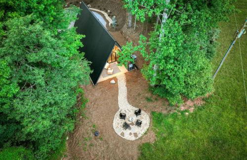 Romantic A-Frame Cabin w Firepit, Patio, Fireplace, Games in Blue Ridge Mountains - Photo 4