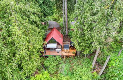 Luna's A-Frame - River & Spa - Foto 29