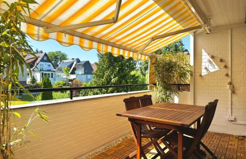 HyggeLiving - DELUXE - 90qm - Balkon - Gartenblick - 55 Zoll TV - Boxspringbetten - Hunde - Kinder - Fahrradkeller - Foto 13