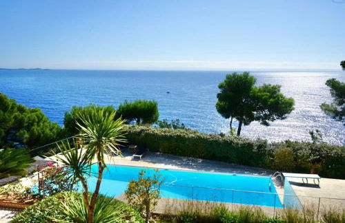 Grande villa familiale vue mer avec piscine - domaine privé à St Cyr sur Mer - Foto 71