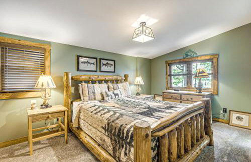 Quiet Lakefront Conover Cabin Near ATV Trails - Foto 10