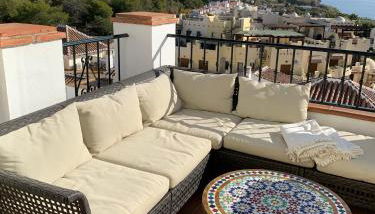 Playa Burriana, Stor terass, havsutsikt, pool - Foto 1