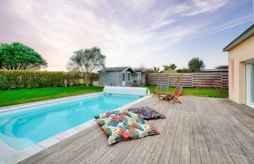 Maison avec piscine pour 8 - 500m de la plage - Foto 24