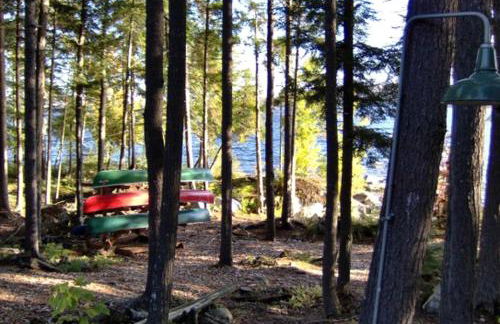 Charming Lakefront Cabin Rental with Games Room near Bangor, Maine - Foto 15