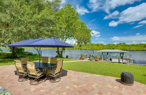 Pool & Hot Tub Access: Riverfront Florida Studio - Photo 21