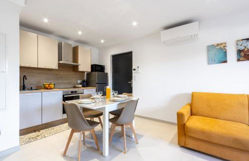 T2 SUN 3 étoiles- Plage & Commerces à 200m- Terrasse avec Barbecue- Résidence neuve avec Parking & Wifi - Foto 21