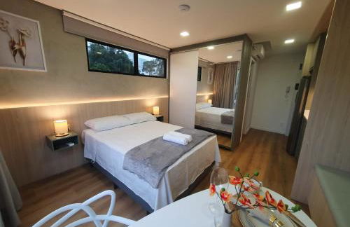 Loft Novo todo Mobiliado com WIFI Piscina e próximo a Oktober - Foto 18