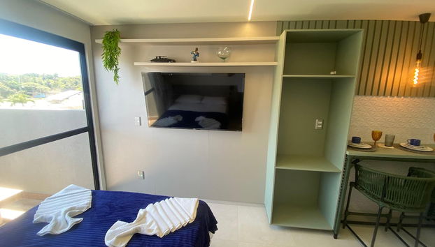 Flat 04 VP no Centro com Piscina - Foto 3, Habitación