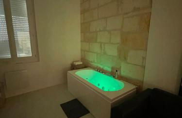Studio ultra centre libourne - jacuzzi & vidéoprojecteur - Foto 9
