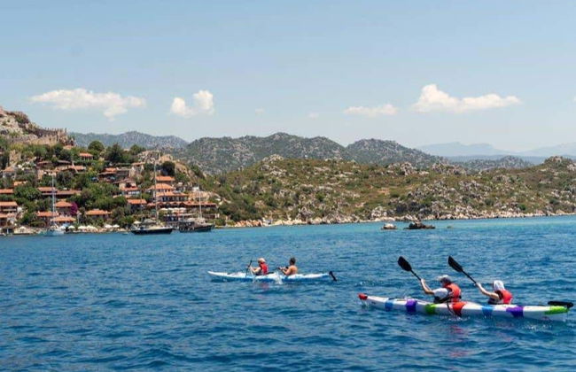 Balade en kayak sur l'île de Kekova - Photo 3