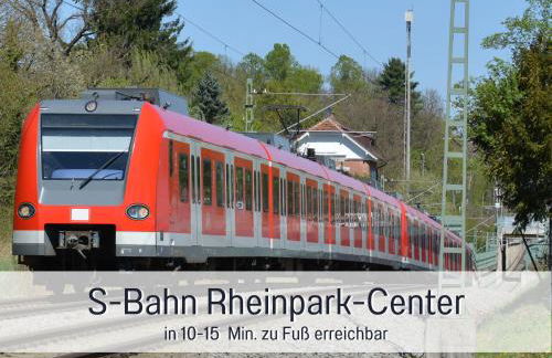 Rheinblick7 Neuss - Spektakulärer Blick auf die Düsseldorfer Skyline - Ruhig Modern Privatparkplatz Aufzug - Top Anbindung an Messe Flughafen Hauptbahnhof - Foto 35