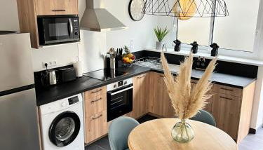 Le Ptit Gite de Chablis - Maison avec Cour en Centre-Ville - Foto 4, dishwasher, pet friendly, toaster, minibar